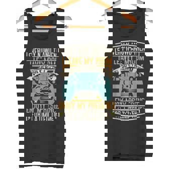 Every Now And Then I Leave My Room Gaming Tank Top - Monsterry