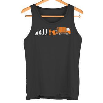 Evolution Müllmann With Rubbish Lead Development S Tank Top - Geschenkecke