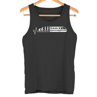 Evolution Train Driver Train Train Train Locomotive Tank Top - Geschenkecke