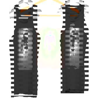 Faceless Creature Noface Tank Top Tank Top - Monsterry