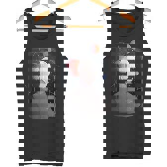 Faceless Man Planet Astronaut -Astral Cosmic Space Tank Top - Monsterry