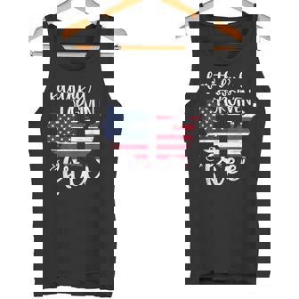 Faithful Forgiven Free Patriotic Shirt Christian 4th Of July Tank Top - Monsterry