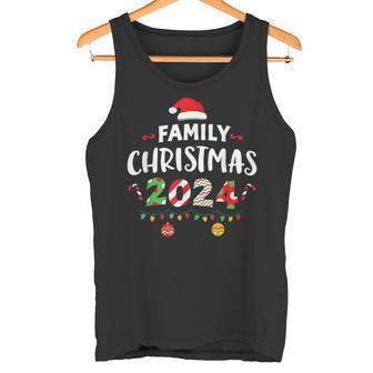 Family Pajamas Christmas 2024 Matching Sets Group Squad Xmas Tank Top - Geschenkecke