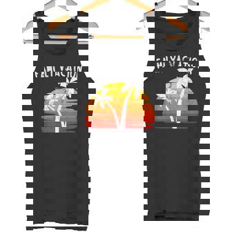 Family Vacation Trip Cool Matching Group Beach Holiday Tank Top - Monsterry