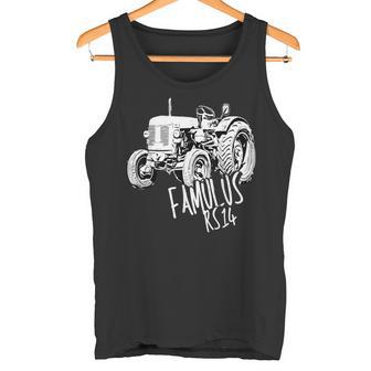 Famulus Traktor Famulus Rs14 Trekker Landwirt Baue Tractor Tank Top - Geschenkecke