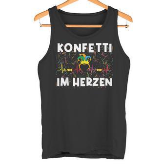 Fancy Dress Confetti In Heart Tank Top - Geschenkecke