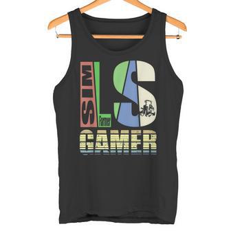 Farm Pc Simulator Tractor Driver Farmers S Tank Top - Geschenkecke