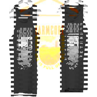 Farmcore Life Full Of Ewe-Turns Vintage Rustic Farm Gardener Tank Top - Monsterry