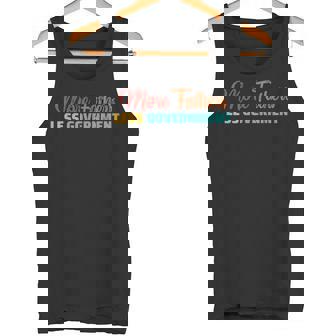 More Fathers Less Goverment Vintage Apparel Tank Top - Monsterry