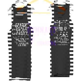 My Favorite Gymnast Grandma Gymnastics Grandma Of A Gymnast Tank Top - Monsterry
