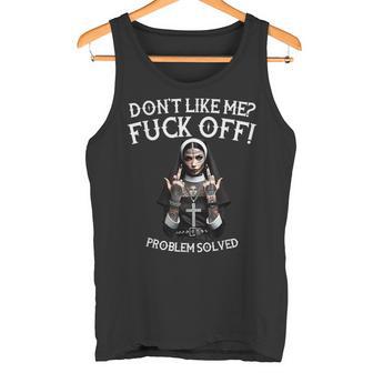 Fearless Nun Rebellion With Style Tank Top - Geschenkecke