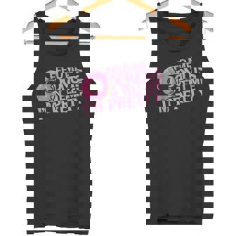 Feed Me Donuts And Tell Me I'm Pretty Tank Top - Monsterry