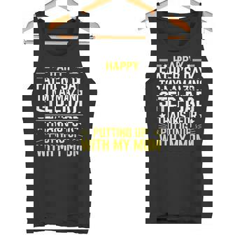 Feliz Día Del Padre Padrastro Divertido Regalo Para Padrastro Camiseta sin mangas - Regaloses