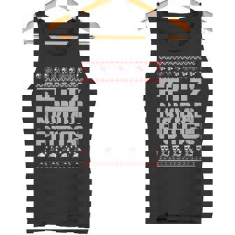 Feliz Navidad Putos Divertido Mexicano Feo Regalo De Fiesta De Navidad Camiseta sin mangas - Regaloses