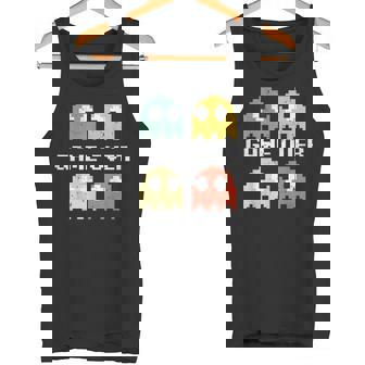 Fiesta De Cumpleaños Retro De Arcade Ghost De Los 80 Camiseta sin mangas - Regaloses
