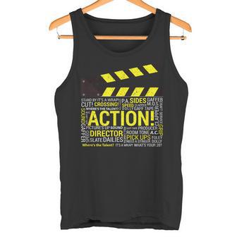 Filmmaker Director Cameraman Film Crew Tank Top - Geschenkecke