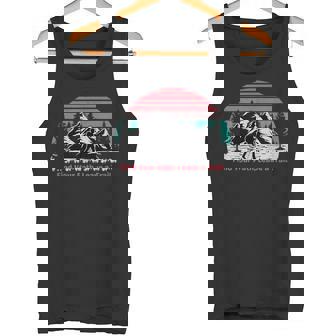 Find Your Path Leave a Trail Adventure Camping Mountain Tank Top - Monsterry