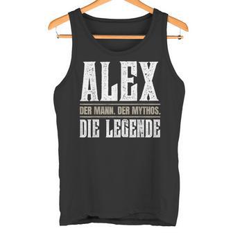 First Name Alex Name Alex Tank Top - Geschenkecke