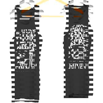 Fishing And Beer Fisherman Dad Fathers Day Men Tank Top - Monsterry