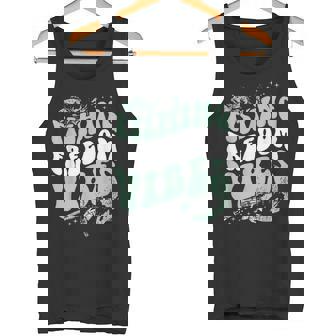 Fishing Freedom Vibes Tank Top - Monsterry