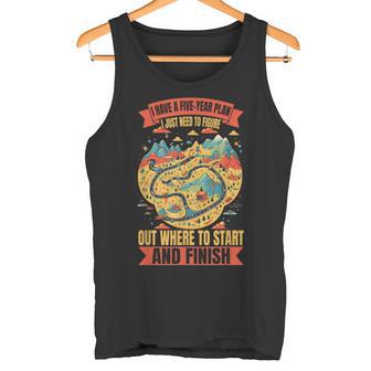 I Have Five-Year Plan Future Plan Goal Positive Quote Tank Top - Monsterry