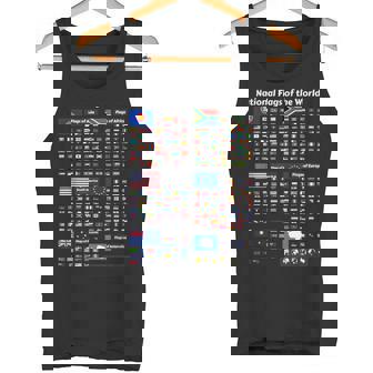 Flags Of The Countries Of The World International Tank Top - Monsterry