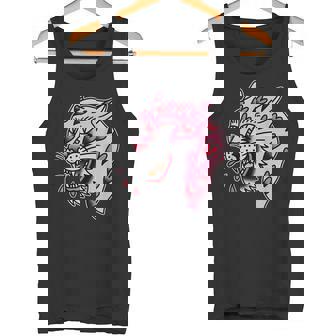 Flash Tradicional Panther Pink X Heart Love Camiseta sin mangas - Regaloses