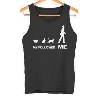 My Follower Me Cat Cute Cat Cute Tank Top - Geschenkecke