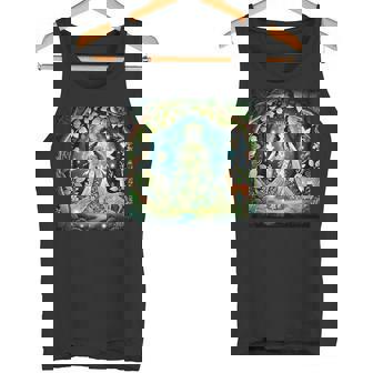 Forest Spirit Guardian – Enchanting Nature-Inspired Art Tank Top - Monsterry