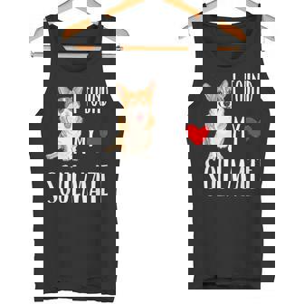 I Found My Soulmate Pembroke Welsh Corgi Dog Lover Friend Tank Top - Monsterry