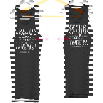 Free Hugs Just Kidding Dont Touch Me Valentines Day Tank Top Tank Top - Monsterry