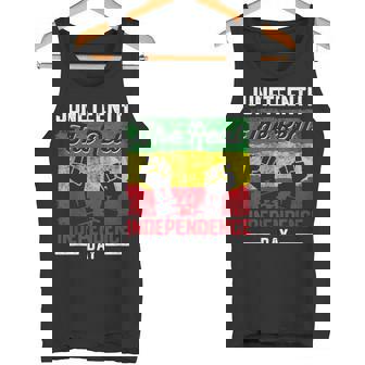 Freedom Juneteenth Real Independence Freedom Day Tank Top - Monsterry