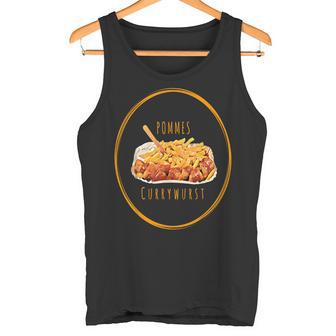 French Currywurst Barrier Mayo Ketchup Tank Top - Geschenkecke