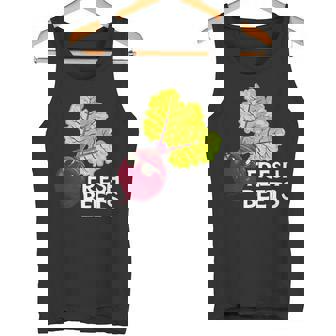 Fresh Beets Organic Vegetable Farmer Premium Tank Top - Monsterry