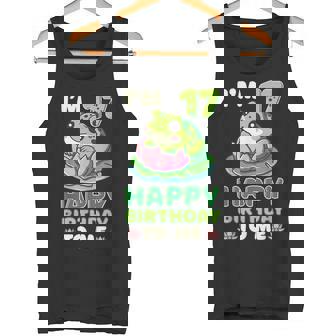Frog 17th Birthday Party Celebration Lily Pad Nature Lover Tank Top - Monsterry
