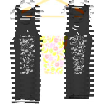 Fruit Juice Fruit Smoothie Healthy Delicious Living Tank Top Tank Top - Monsterry