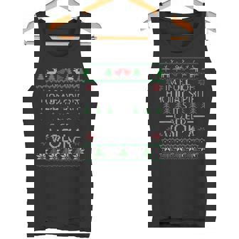 Im Full Of Holiday Spirit Its Called Vodka I Christmas Tank Top - Monsterry
