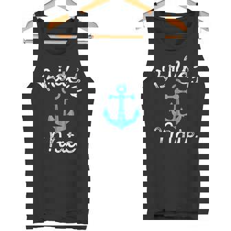 Fun Nautical Bachelorette Groom Bridesmaid Bride's Mate Tank Top - Monsterry