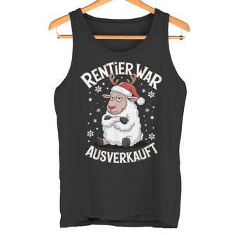 Christmas Sheep Reindeer Was Out Sold Out Tank Top - Geschenkecke