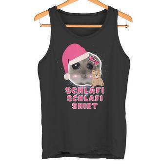 Hamster Sadhamster Hamstie Meme Schlafi Schlafi Tank Top - Geschenkecke