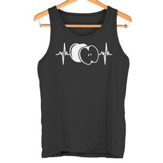 Heartbeat Ekg Apple Fruit Apple Tank Top - Geschenkecke