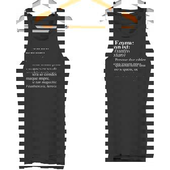 Job Definition Spanish Economista Camiseta sin mangas - Regaloses