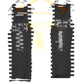 Penguin Resist Penguins Protest Against Tarifs Débardeur e - Cadeauxyz