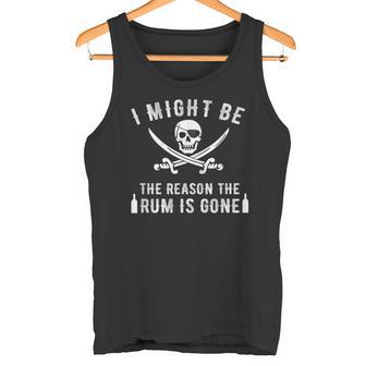 Pirate Pirate Drinking Rum Cruise Tank Top - Geschenkecke