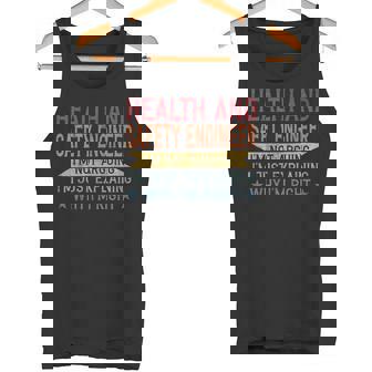 Profession Quote Health And Safety Engineer Camiseta sin mangas - Regaloses