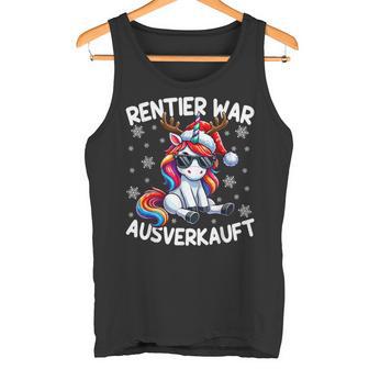 Reindeer War Sold Out Reindeer Christmas Tank Top - Geschenkecke