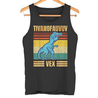 T-Rex Tyrannosaurus Tivanofauvuvex Meme Tank Top - Geschenkecke