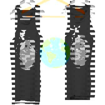 Travel Children's World Globe Travel Plane Tank Top - Geschenkecke