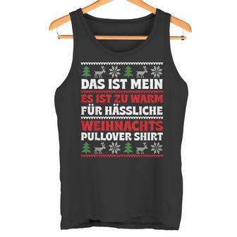 Ugly Christmas Jumper Slogan Christmas Jumper Tank Top - Geschenkecke