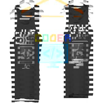 Futuro Codificador Futuro Programador Futuro Codificador Camiseta sin mangas - Regaloses